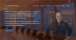 Desktop Screenshot of mitchellkusy.com